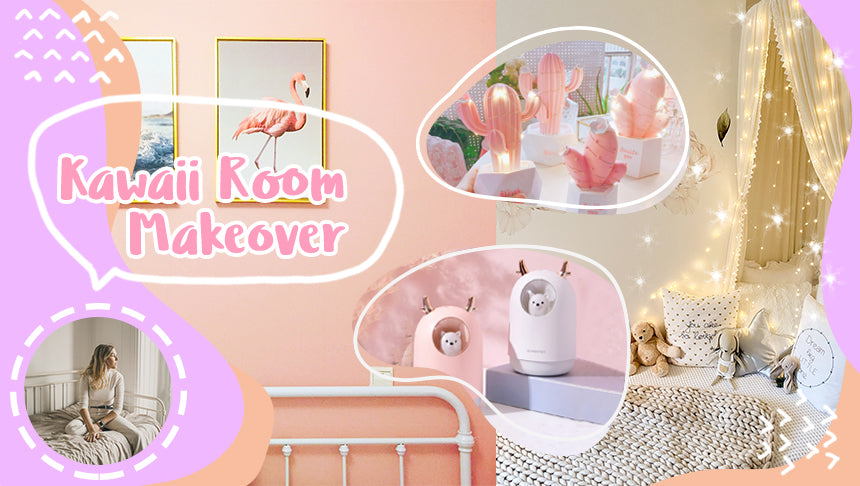 Kawaii Room - Pastel Korean Decor Ideas  Pastel room decor, Room makeover  bedroom, Room ideas bedroom