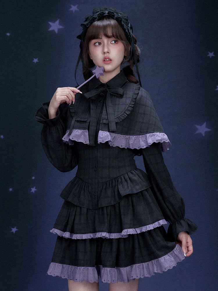 fitted lace wedding dress The Witch Town ~ Gothic Lolita JSK Dress by YLF main image 0
