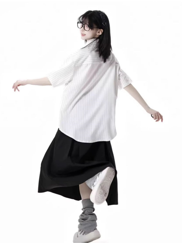 Harajuku Street Style Anime Graphic Shirt/Top/Skirt