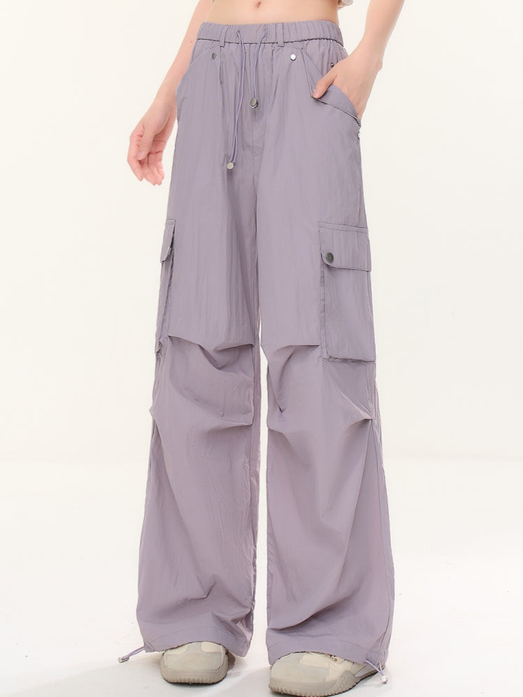 Violet Dopamine Cargo Pants