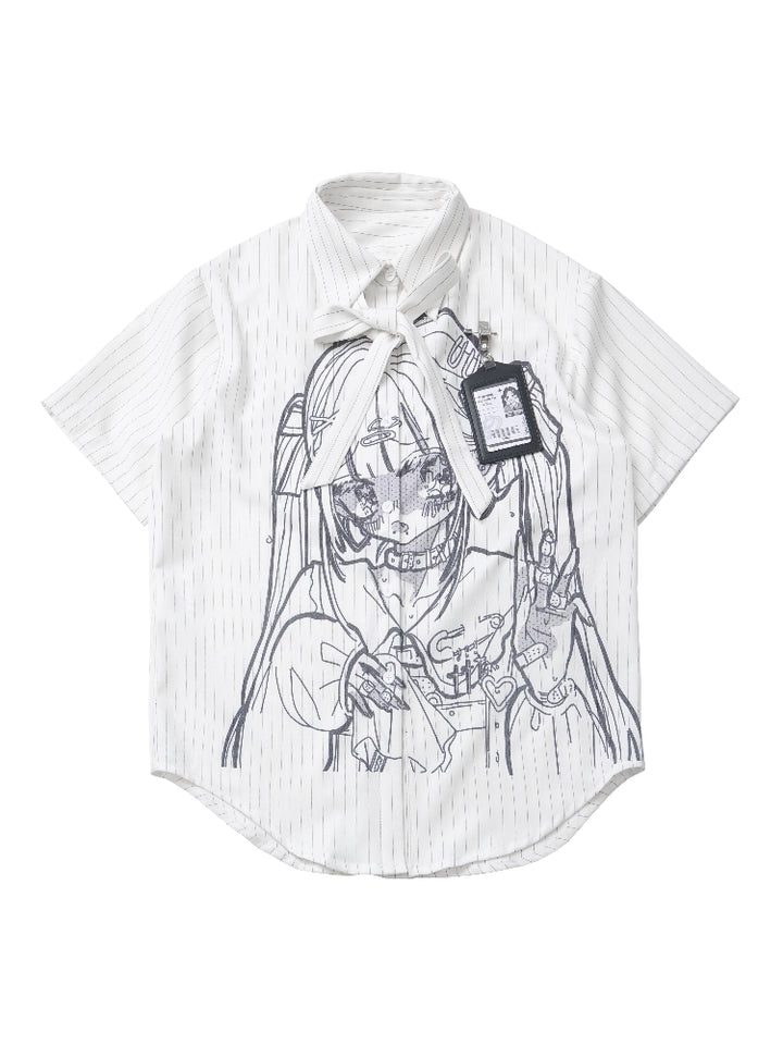 Harajuku Street Style Anime Graphic Shirt/Top/Skirt