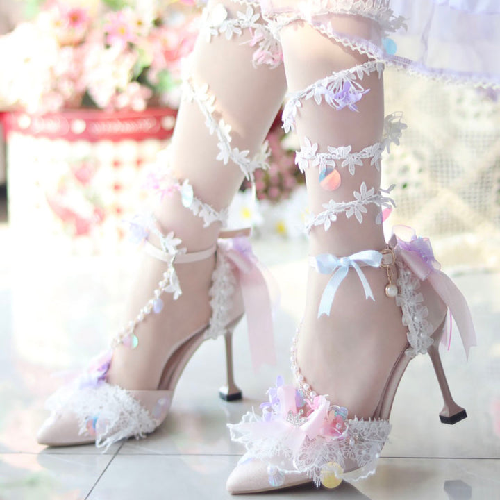 Mermaid Princess High Heels