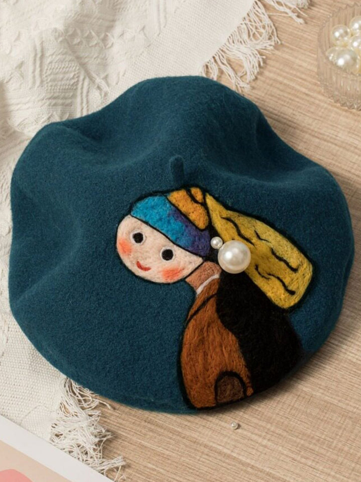 Girl with a Pearl Beret