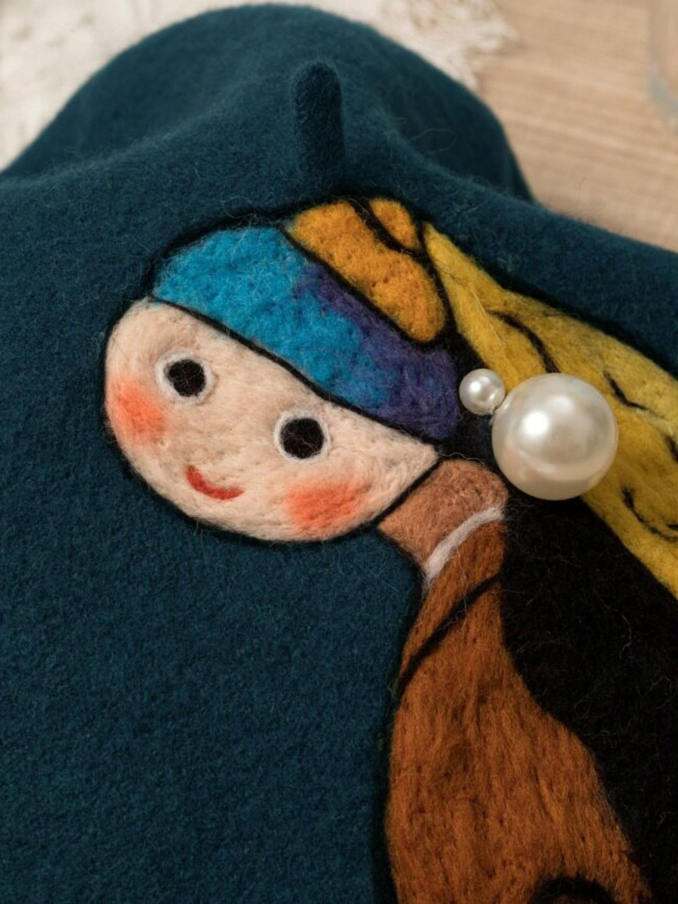 Girl with a Pearl Beret