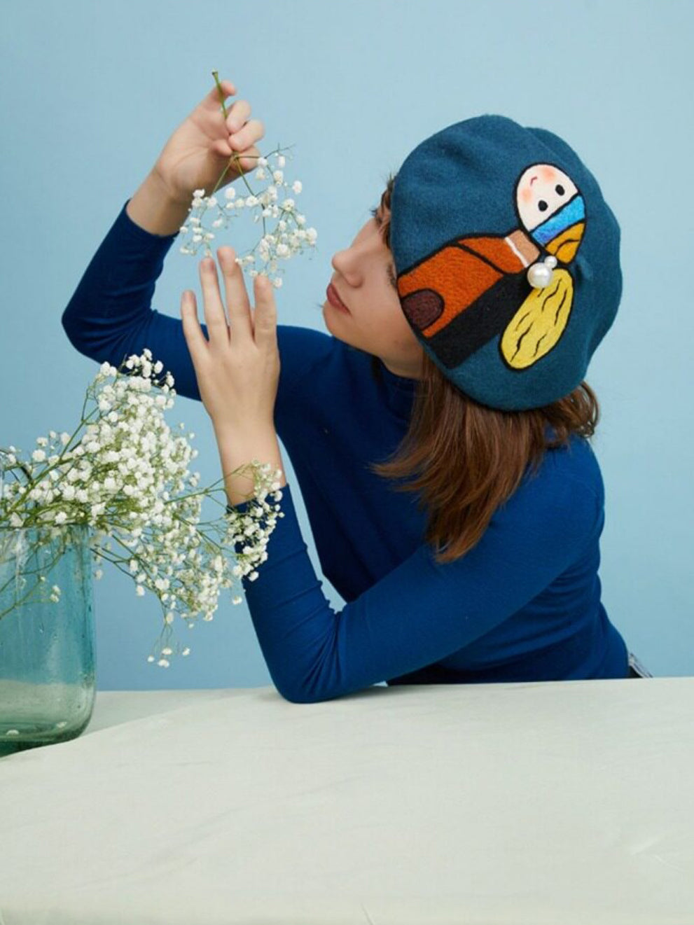 Girl with a Pearl Beret