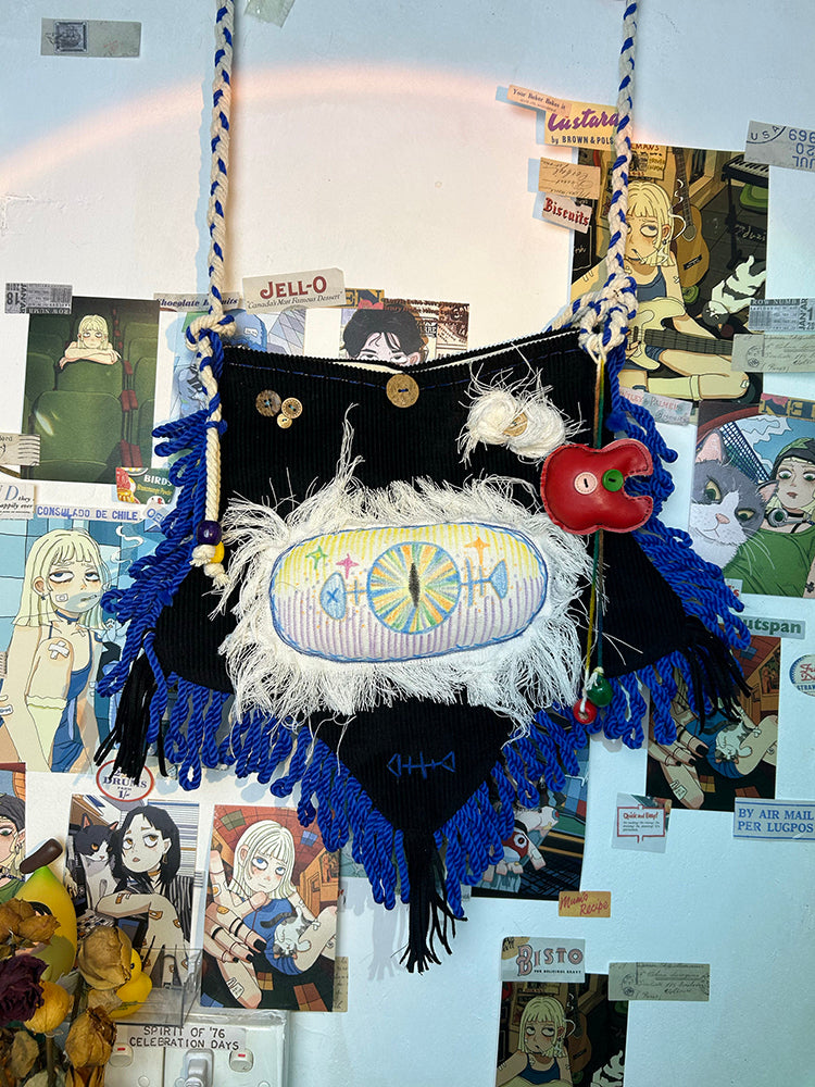 Abyss Eye Star-Shaped Crossbody Bag