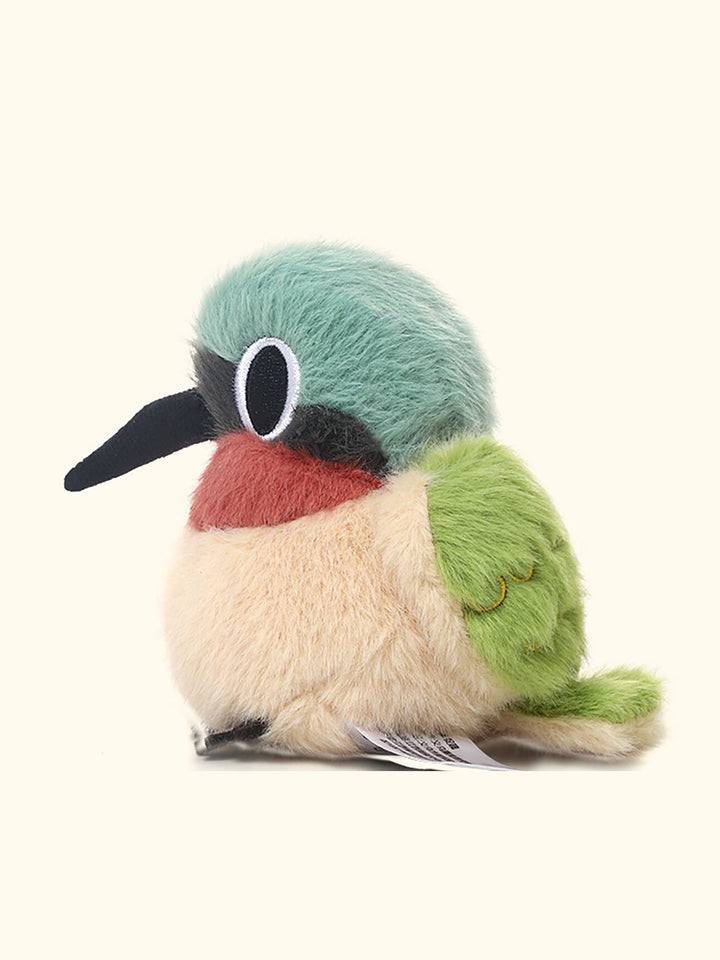 Colorful Sunbird Plush Toy