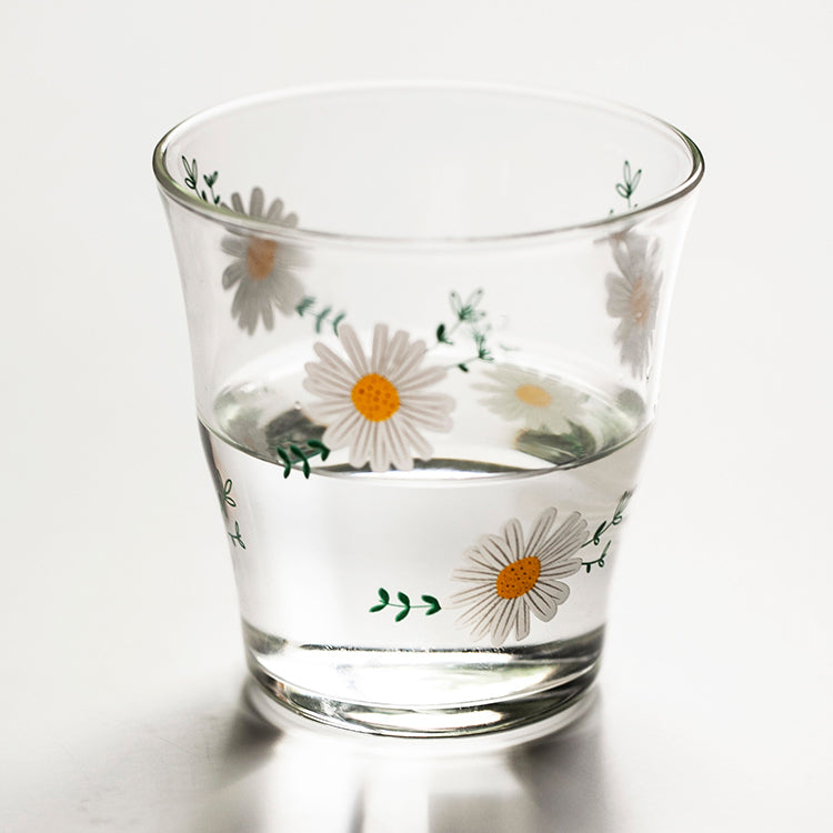 Daisy Glass Cup