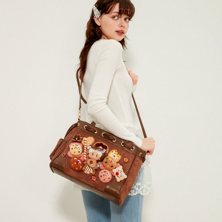 Cute Cookies Crossbody Handbag