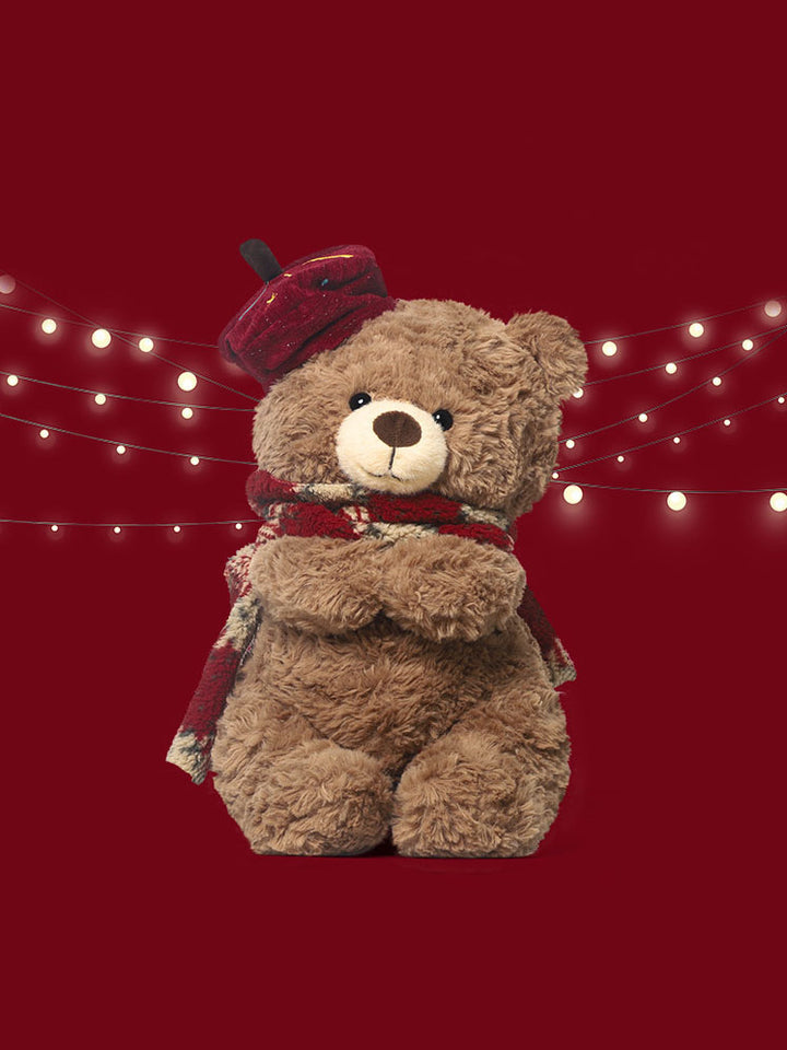 Cute Brown Teddy Bear Plush Toy
