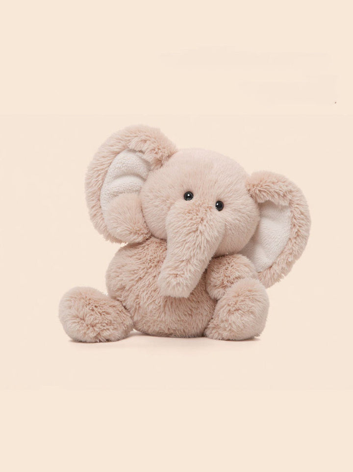 Beige Elephant Plush Toy
