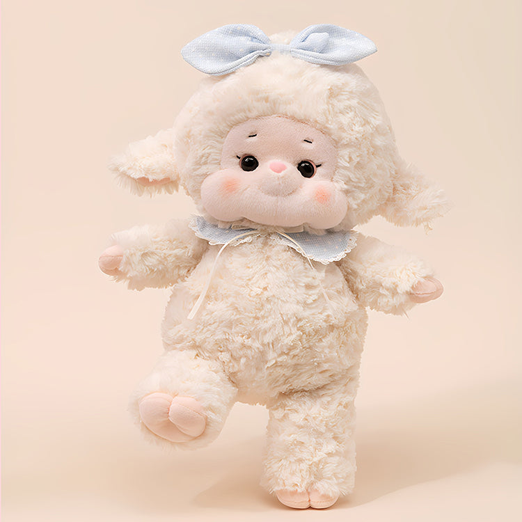 Lamb and Bunny Plush Doll Soft Stuffed Toy