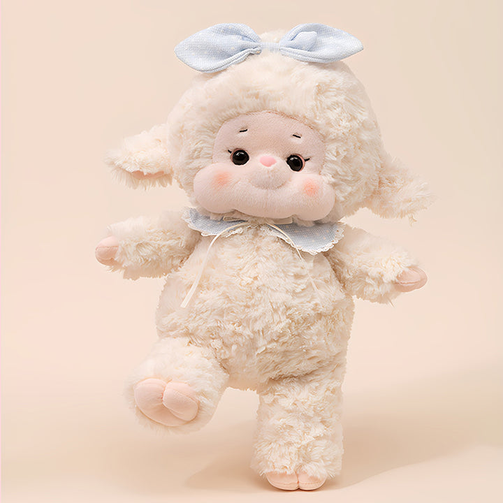 Lamb and Bunny Plush Doll Soft Stuffed Toy
