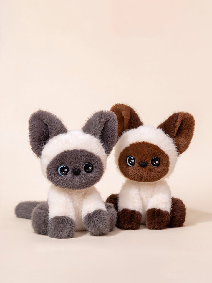 Cute Cat Plush Companion Doll Decorative Toy