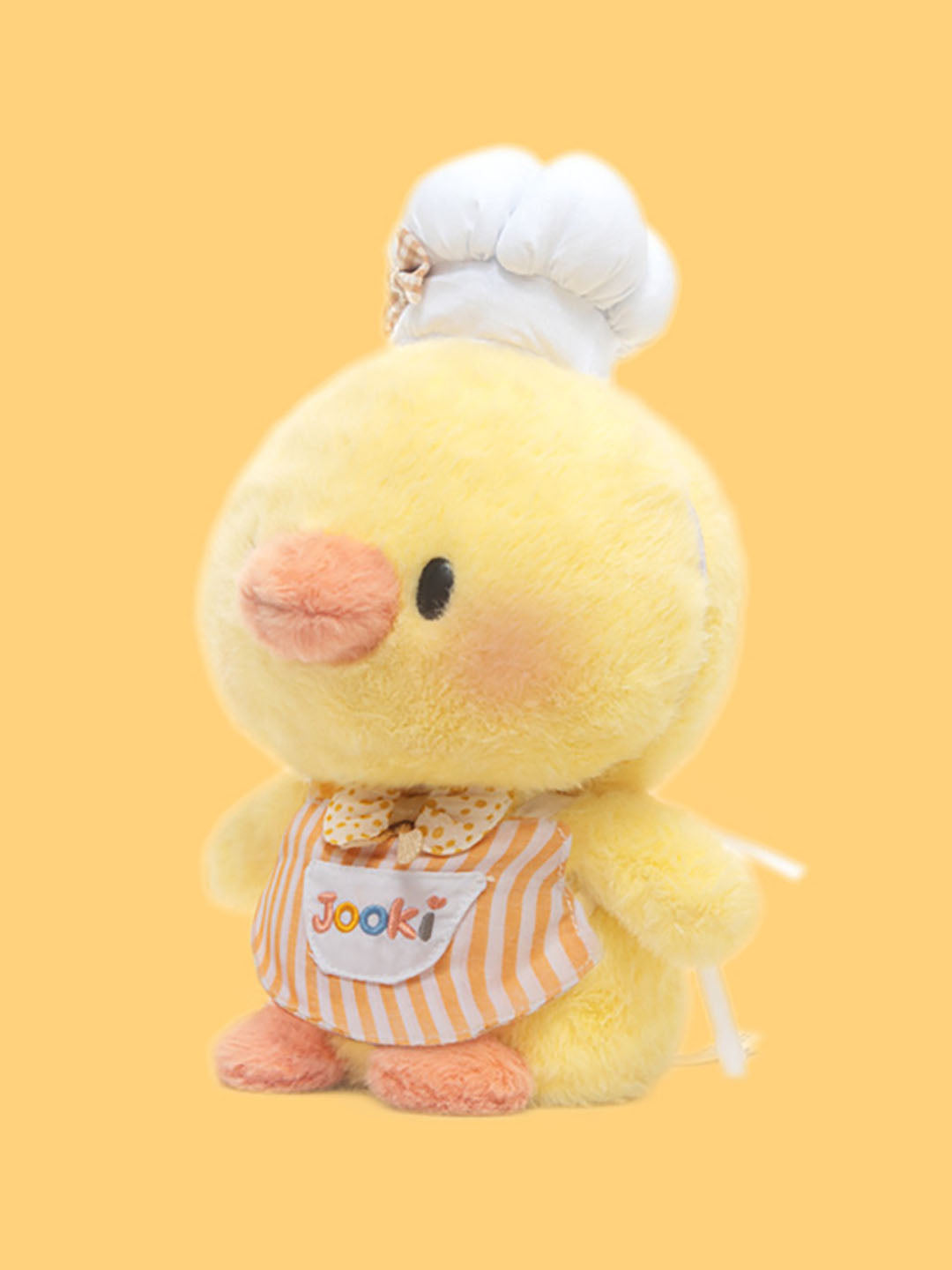 Yellow Chef Duck Plush Toy