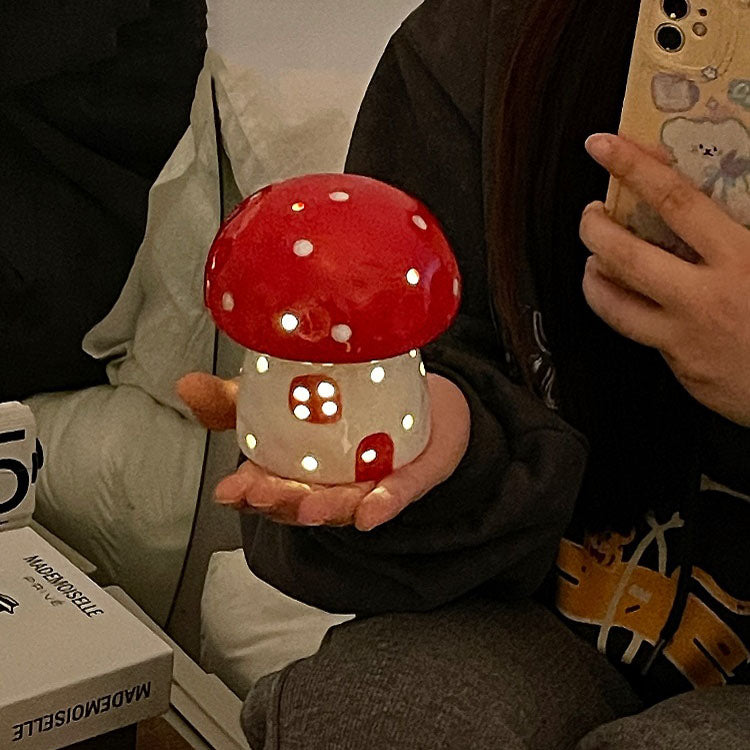 Mushroom house light