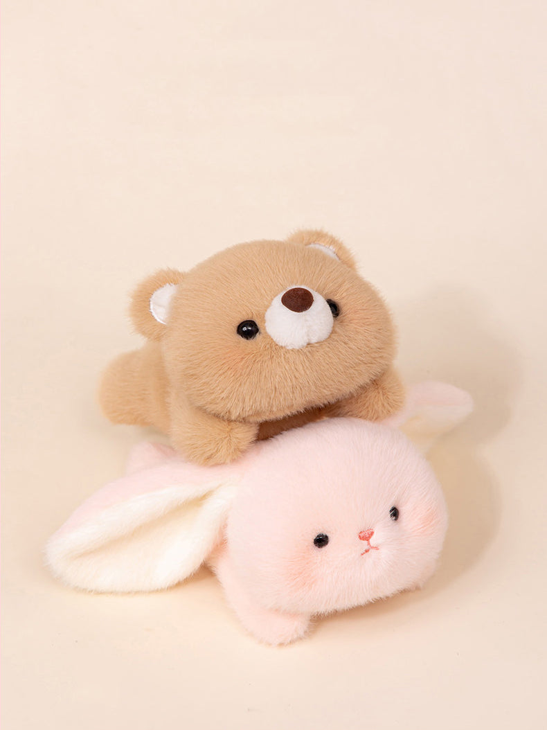 Cute Animal Plush Hand Puppet Desk Wrist Rest Doll