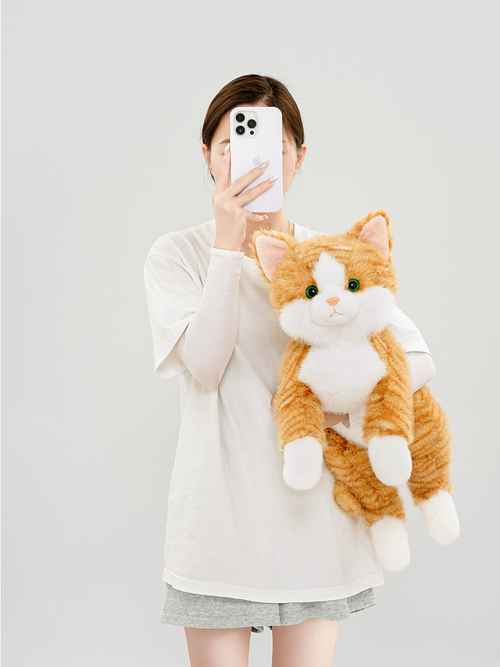 Fluffy Cat Plush Stuffed Animal