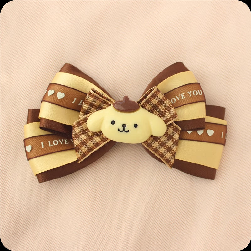 Cartoon Pudding Dog Hair Accessory