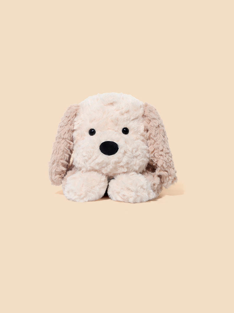 Beige Floppy Ear Dog Plush Toy
