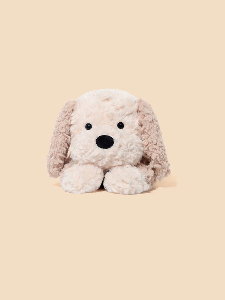 Beige Floppy Ear Dog Plush Toy