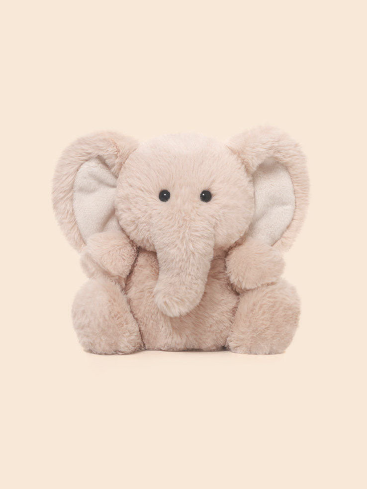 Beige Elephant Plush Toy