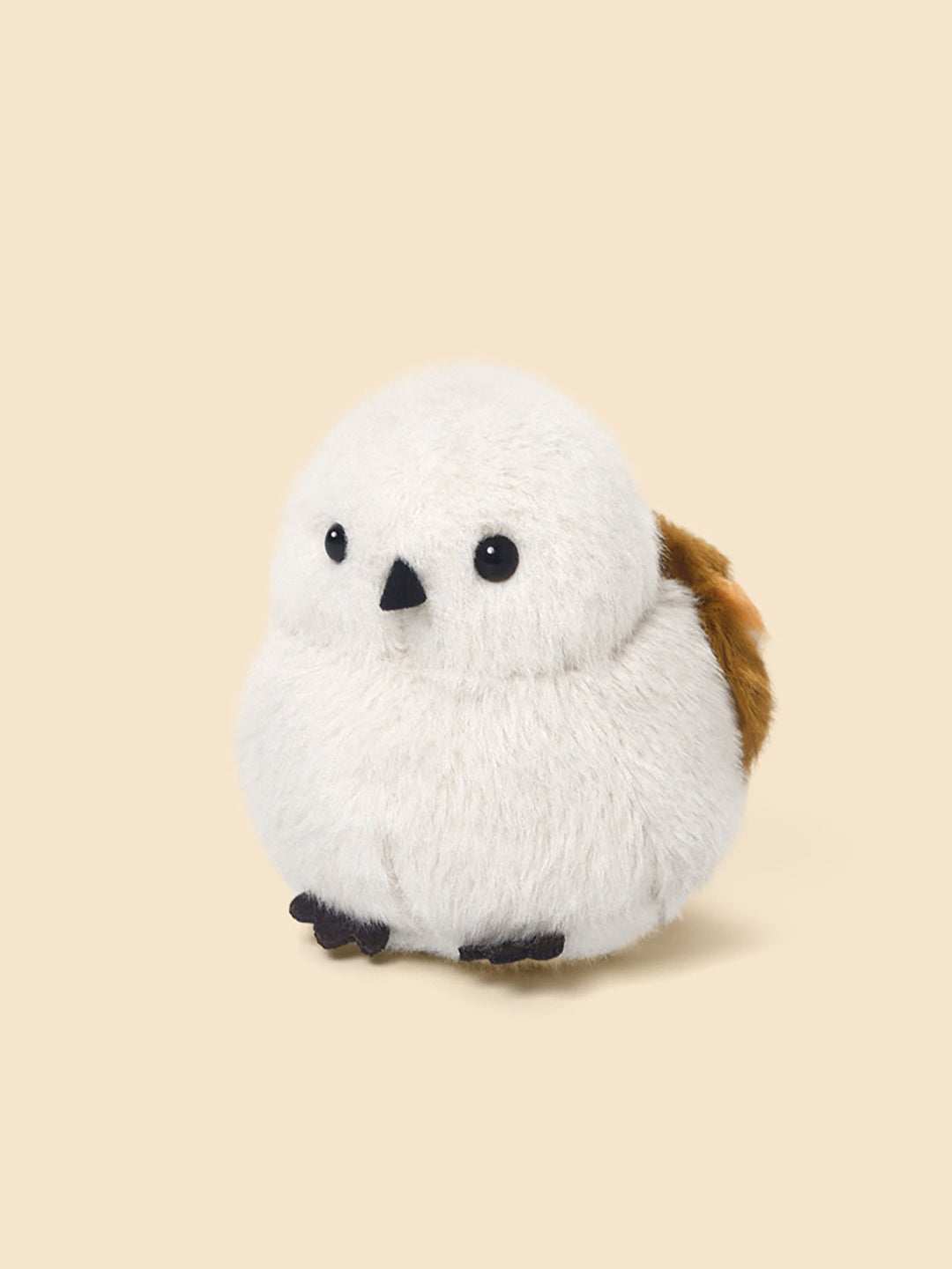 White Titmouse Bird Plush Toy