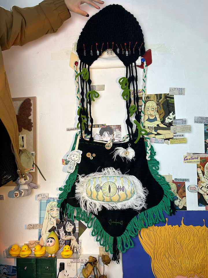 Abyss Eye Star-Shaped Crossbody Bag