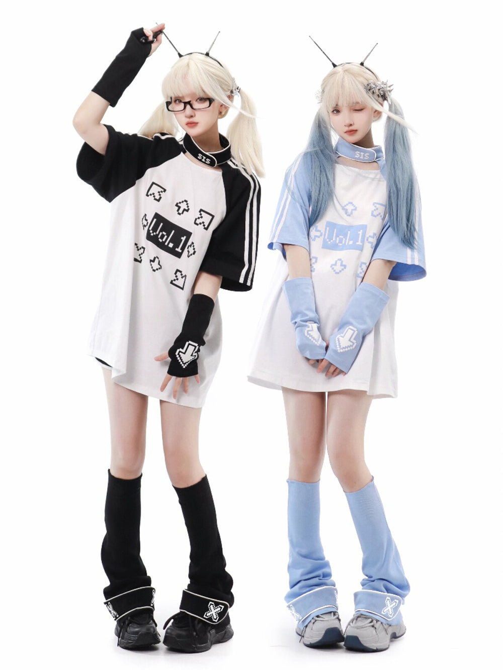 Pixel Arrow T Shirt Shorts