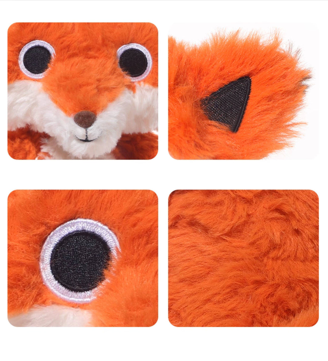 Orange Fox Plush Toy
