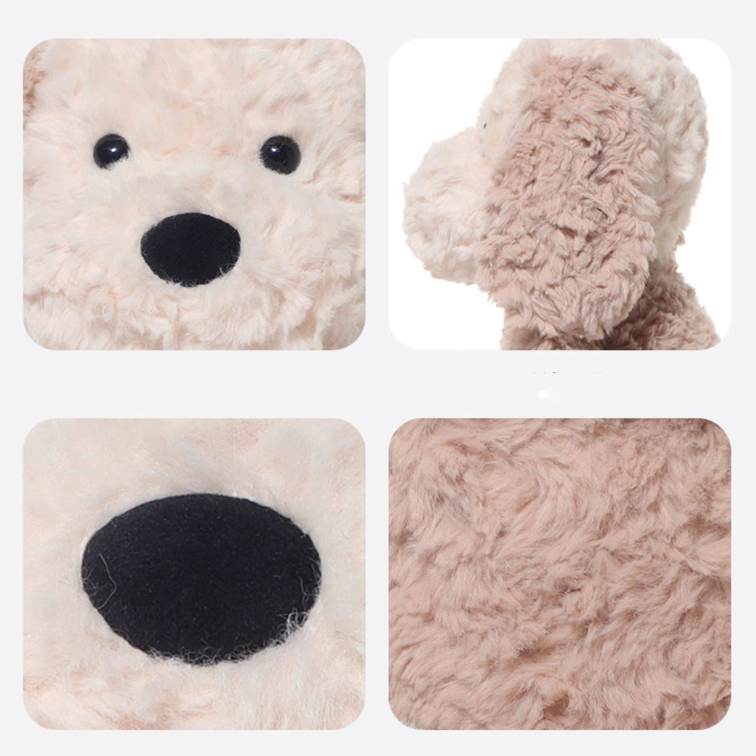 Beige Floppy Ear Dog Plush Toy