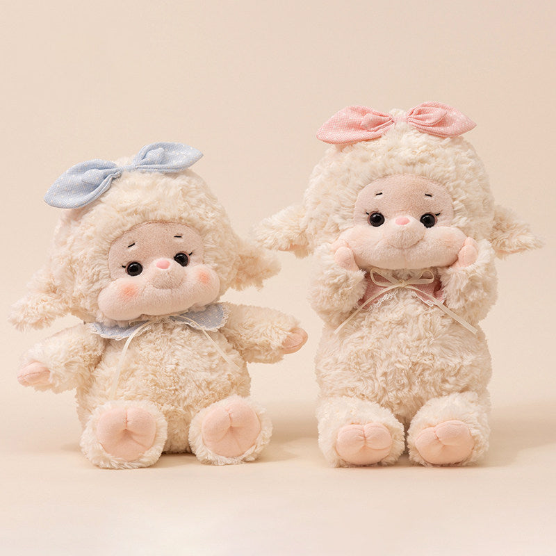 Lamb and Bunny Plush Doll Soft Stuffed Toy