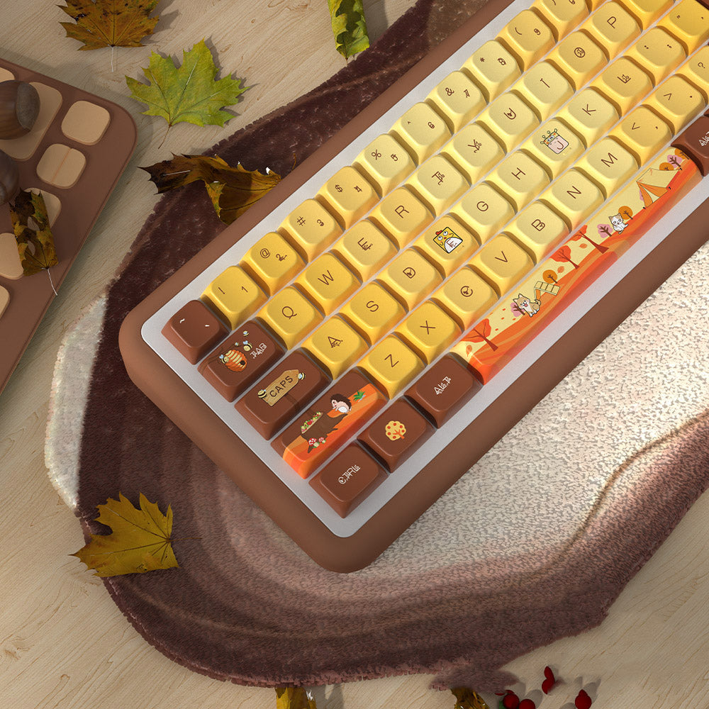 Autumn Theme Keycaps Set for Mechanical Keyboards