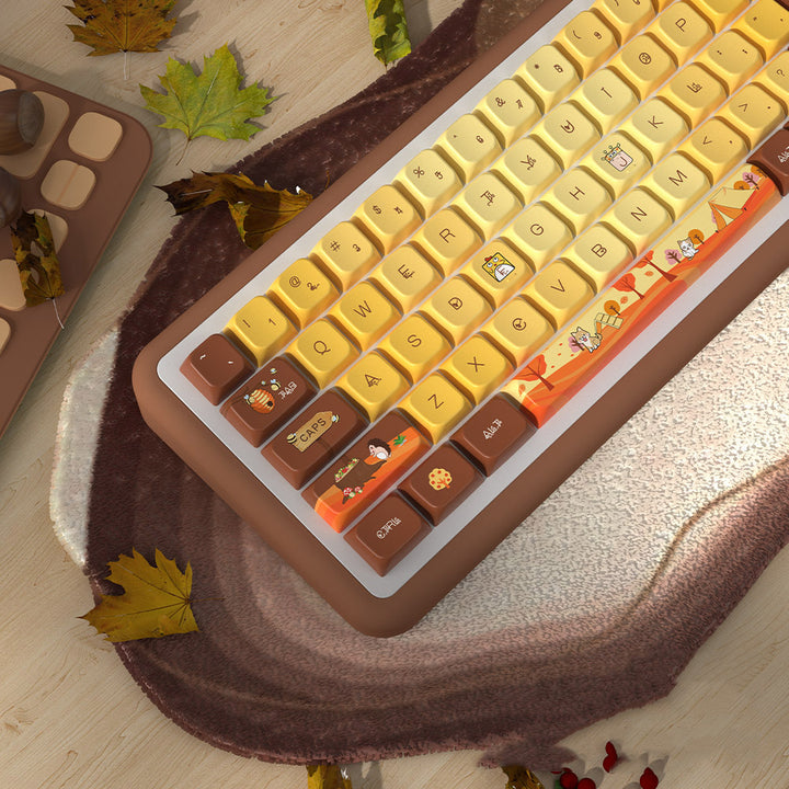 Autumn Theme Keycaps Set for Mechanical Keyboards