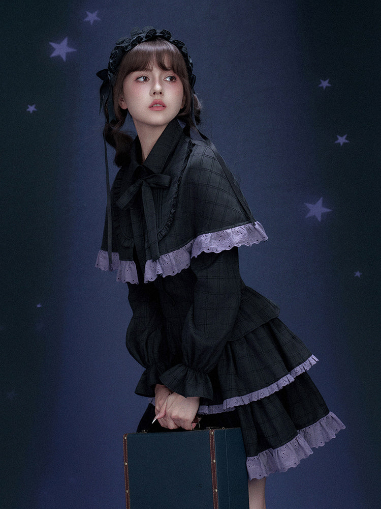 Lolita Black Magic Tiered Cake Dress