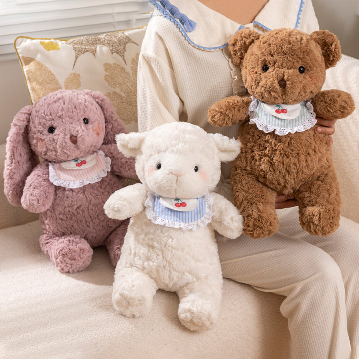 Bear Bunny Lamb Fox Elephant Plush Doll Soft Stuffed Toy