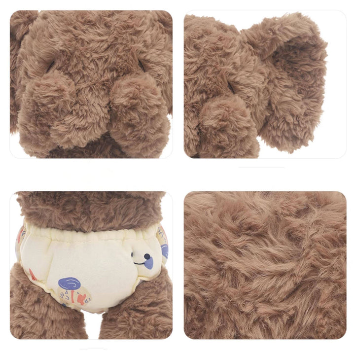 Brown Elephant Plush Toy