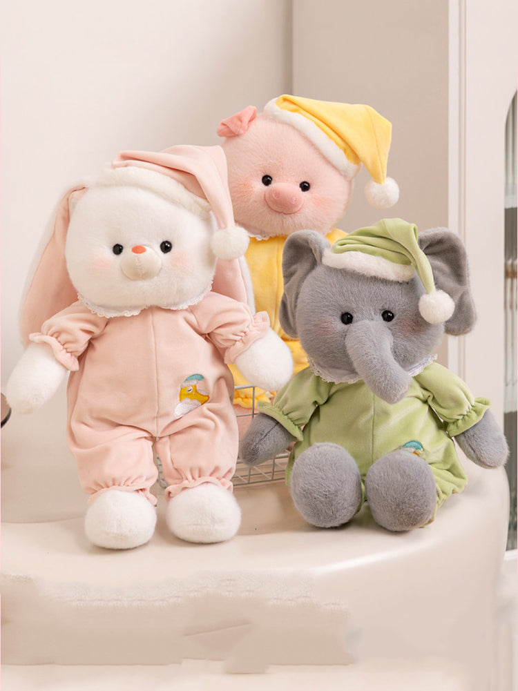 Cute Pig Bunny Elephant Stuffed Toys