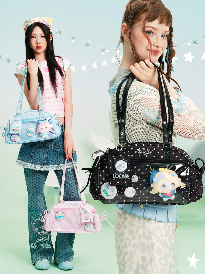 Transparent Ita Shoulder Bag