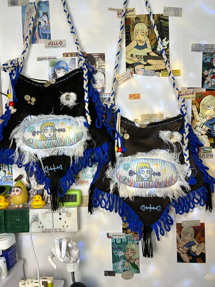 Abyss Eye Star-Shaped Crossbody Bag