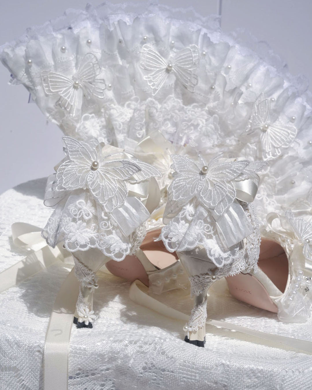 Fairy Butterfly Wedding High Heels