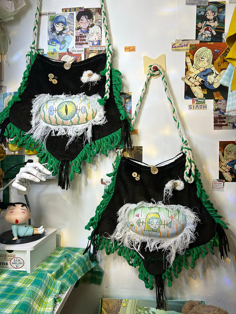 Abyss Eye Star-Shaped Crossbody Bag