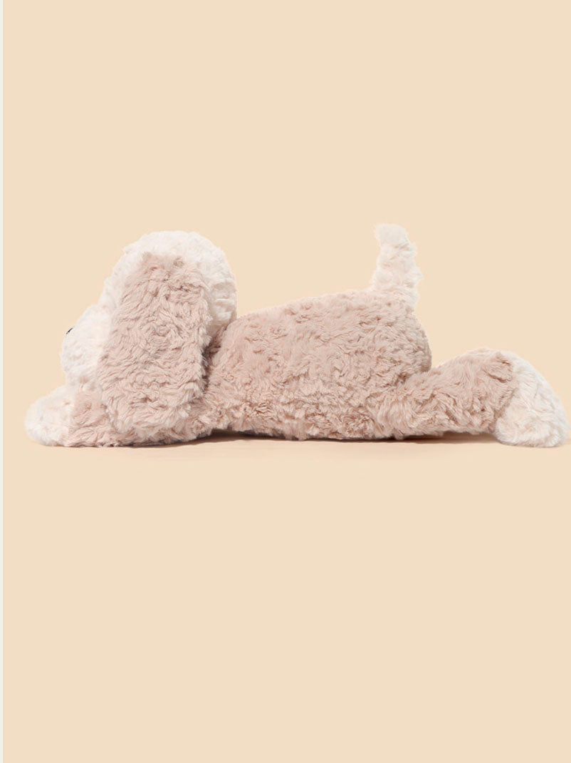 Beige Floppy Ear Dog Plush Toy