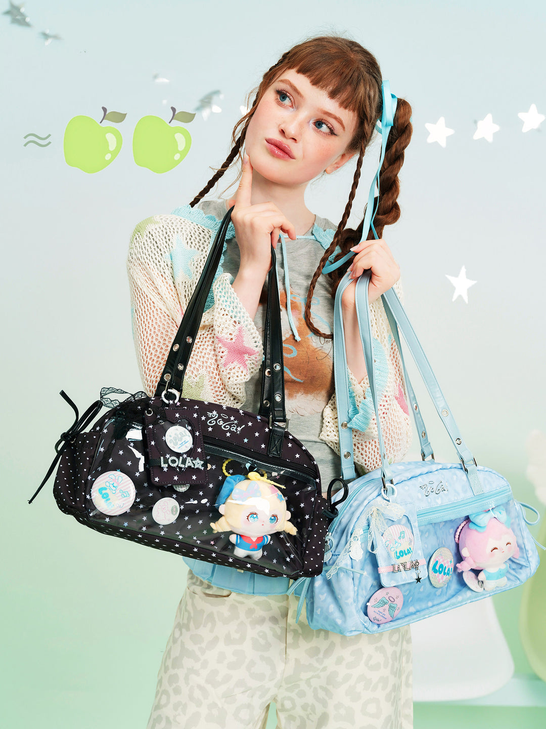 Transparent Ita Shoulder Bag
