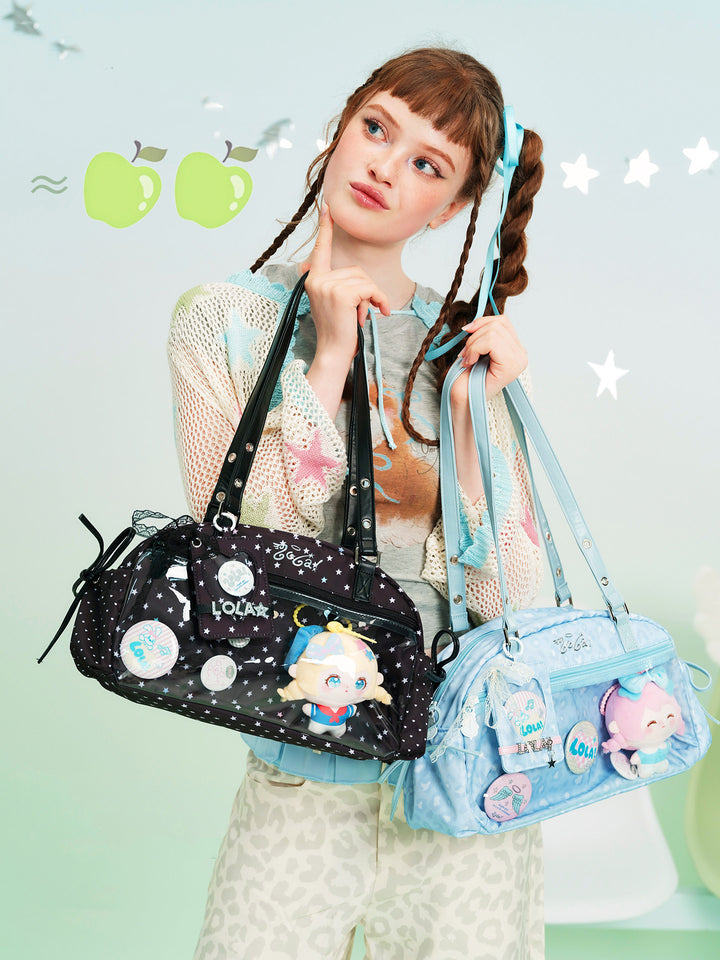 Transparent Ita Shoulder Bag