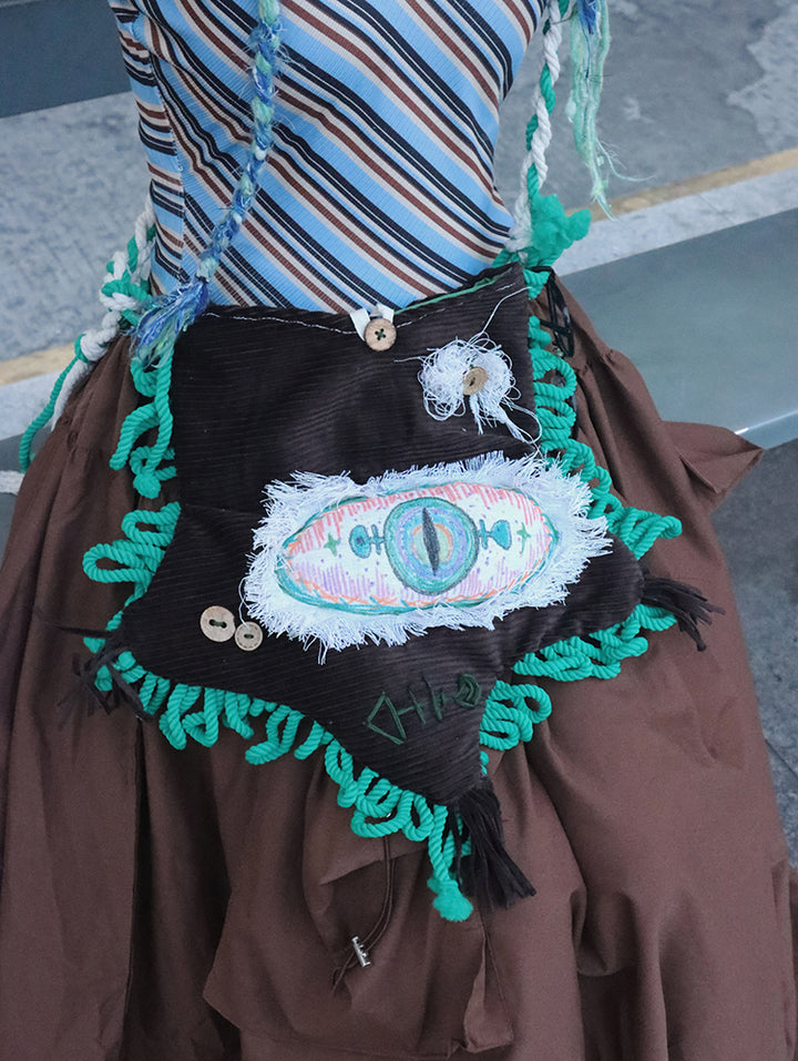 Abyss Eye Star-Shaped Crossbody Bag