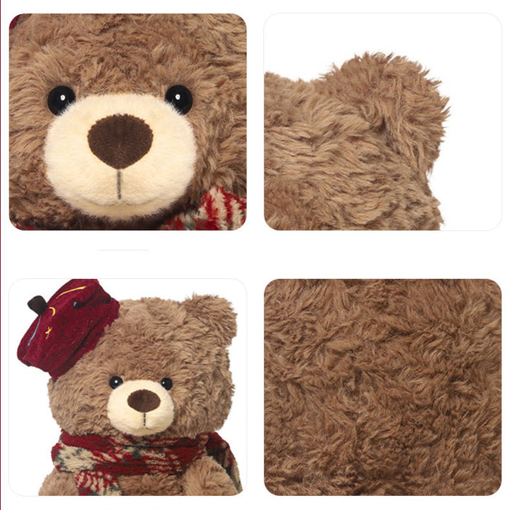 Cute Brown Teddy Bear Plush Toy