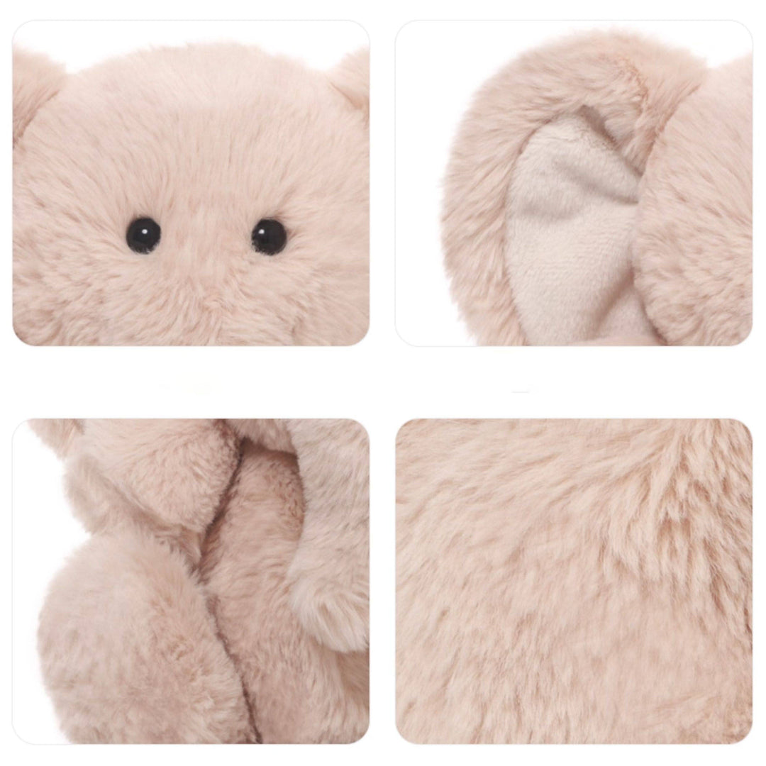 Beige Elephant Plush Toy