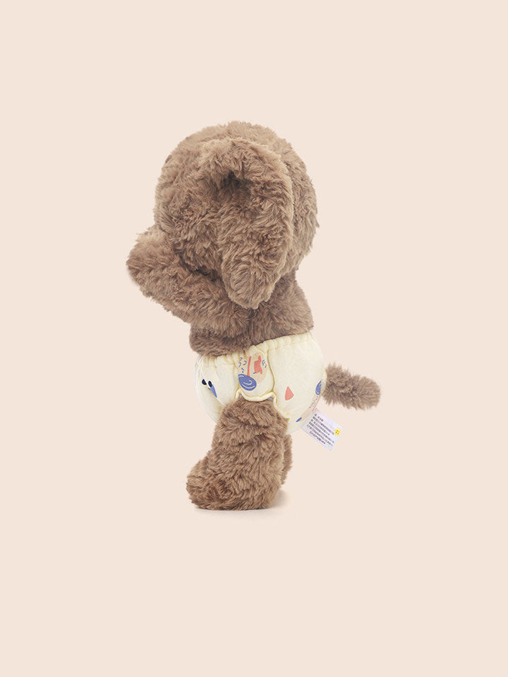 Brown Elephant Plush Toy