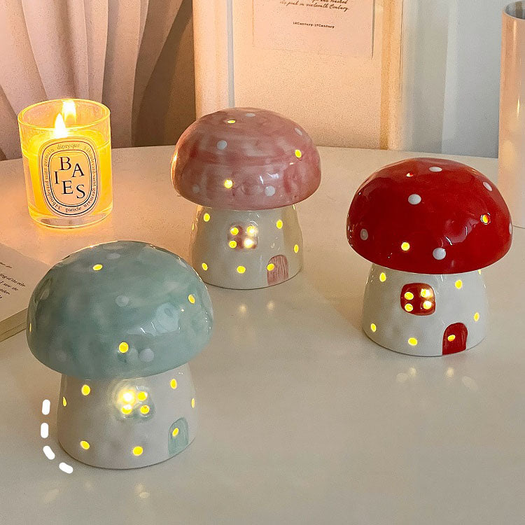 Mushroom house light